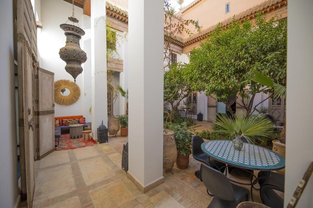 Riad Les Hirondelles Boutique Hotel Marrakesh Exterior foto