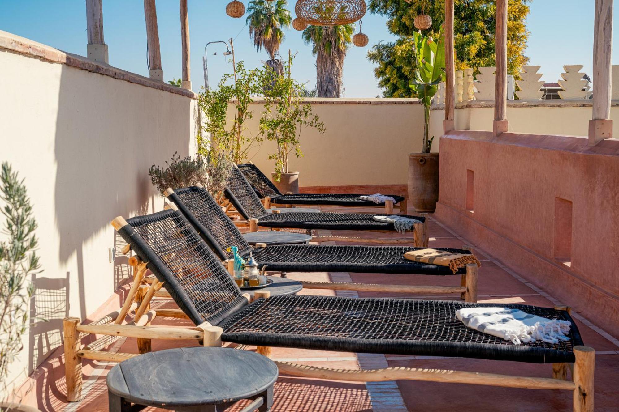 Riad Les Hirondelles Boutique Hotel Marrakesh Exterior foto